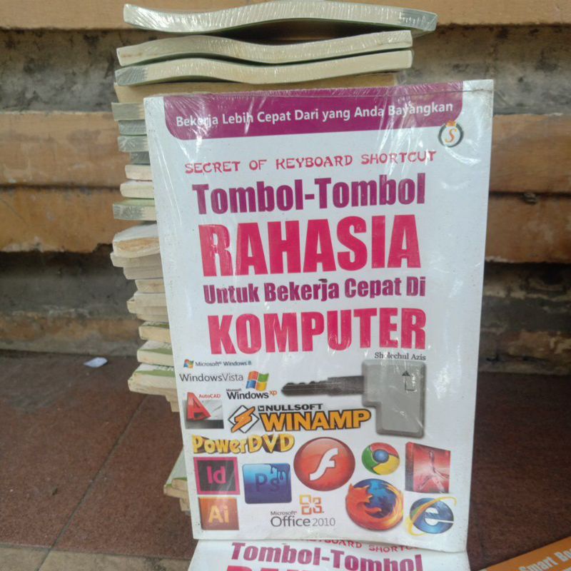 OBRAL BUKU KOMPUTER / BUKU PEMOGRAMAN / EXCEL TABEL ANALISIS / MEMBUAT MS EXCEL / VISUAL VIDEO / INTELIGENSI SQL / JAVA NETBEANS / MY SQL / MICROSOFT ACCES / AKUNTANSI / CORELDRAW / MEMBUAT WEBSITE / MICROSOFT OFFICE / GOOGLE / AUTO CAD / MURAH ORIGINAL-Tombol rahasia kompu