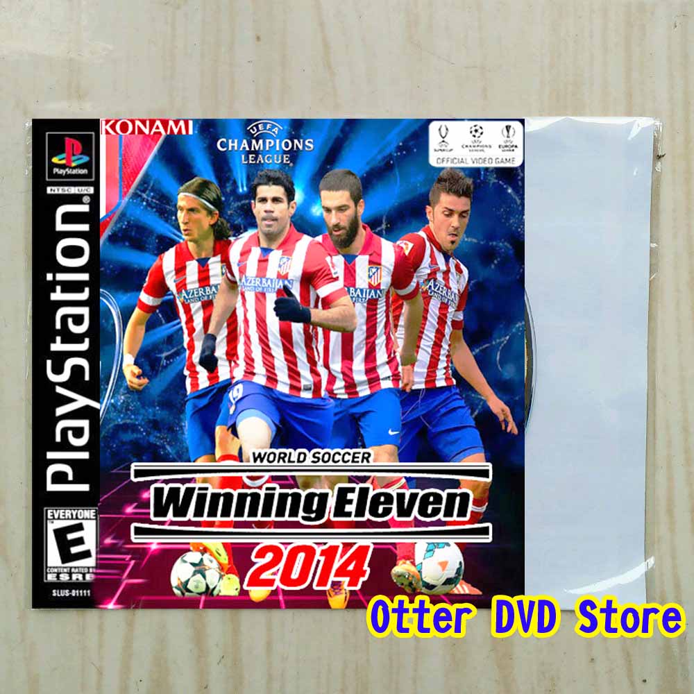 Kaset CD Game Ps1 Ps 1 Winning Eleven 2014
