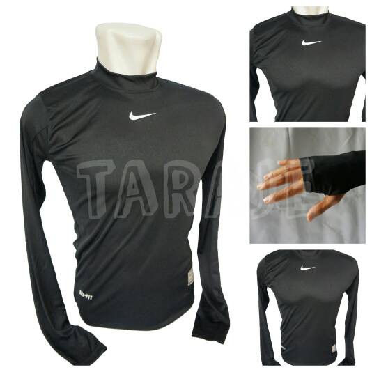 Baselayer Thumbhole longsleve [hitam] TERJANGKAU TERMURAH