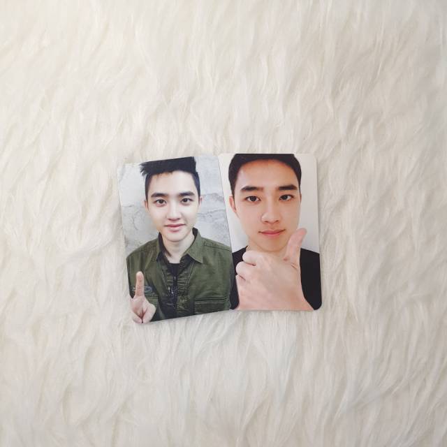 PC D.O do kyungsoo EXO album Lotto For Life (Winter) Asli