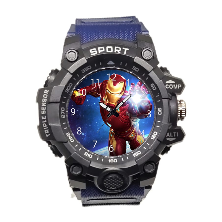 Jam Tangan Anak Sport Laki Laki Batman