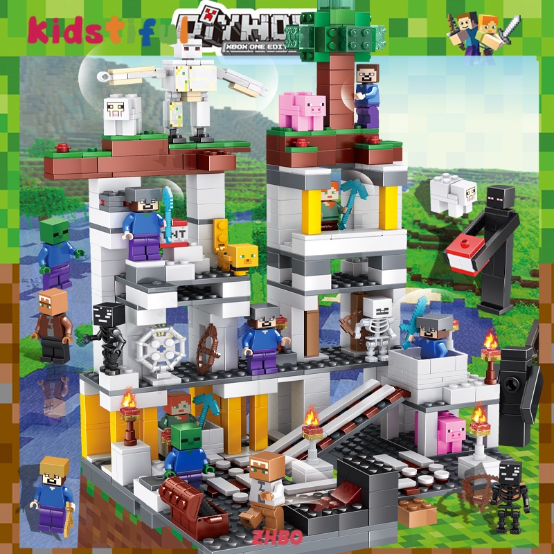 Mainan Balok Mainan Edukasi Minicraft Minecraft Mainan Anak Laki Laki