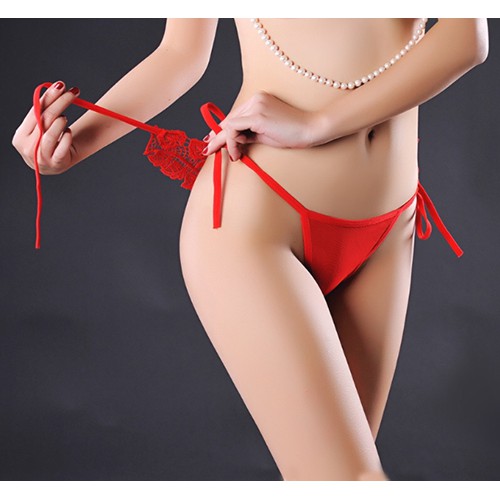 G String Wanita Open Transparan Sexy Celana Dalam Tali transparan Thong C077