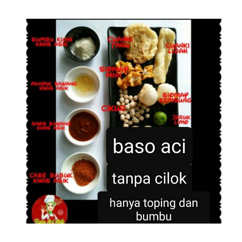 

toping baso aci