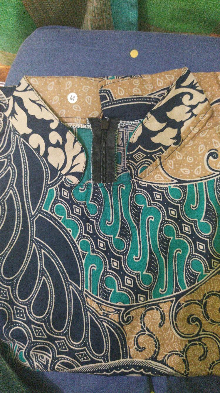 Terlaris Serut Genes Jelita Tunic Navbor Yelbor Whitbor Creambor Tunik Batik Modern Hrb030 Dolbi Dob