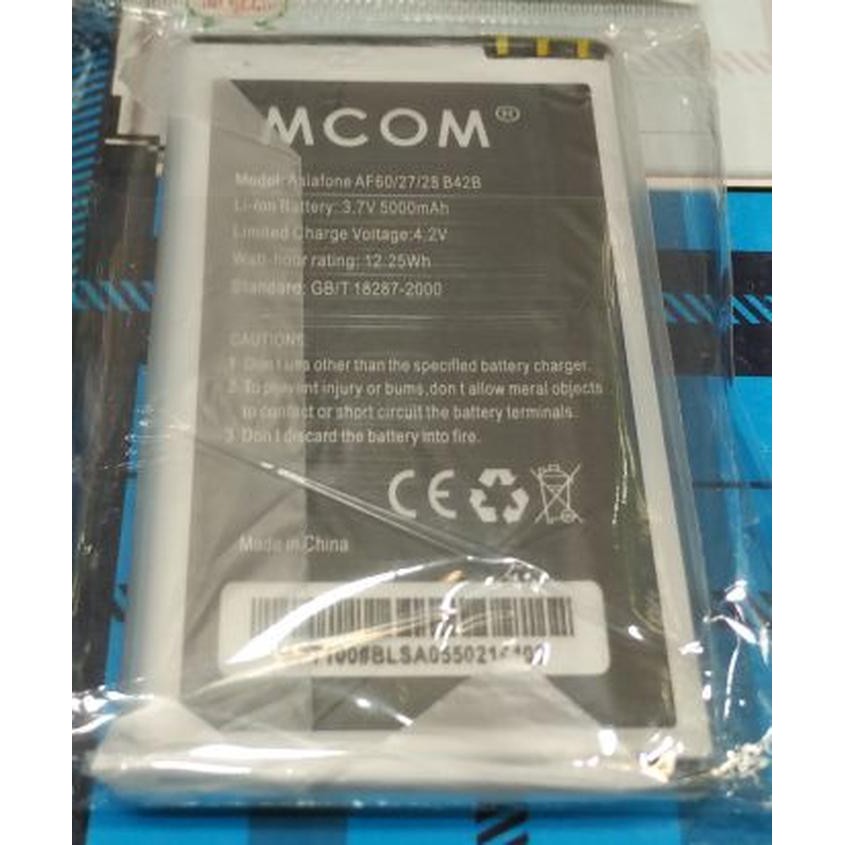batt baterai battery asiafone b42b af60 af27 af28 50 double power Mcom