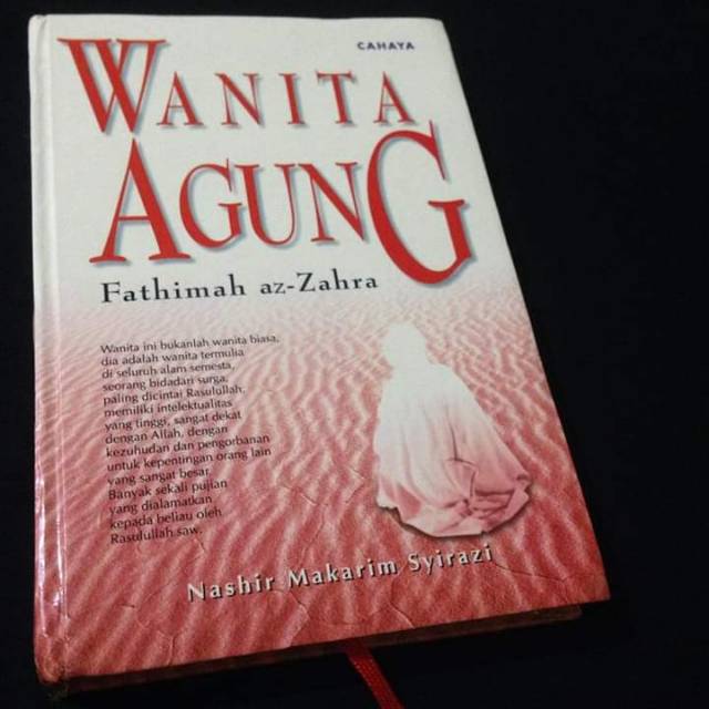 WANITA AGUNG FATHIMAH AZ-ZAHRA - Nashir Makarim Syirazi - Buku Ahlulbait - Penerbit Cahaya