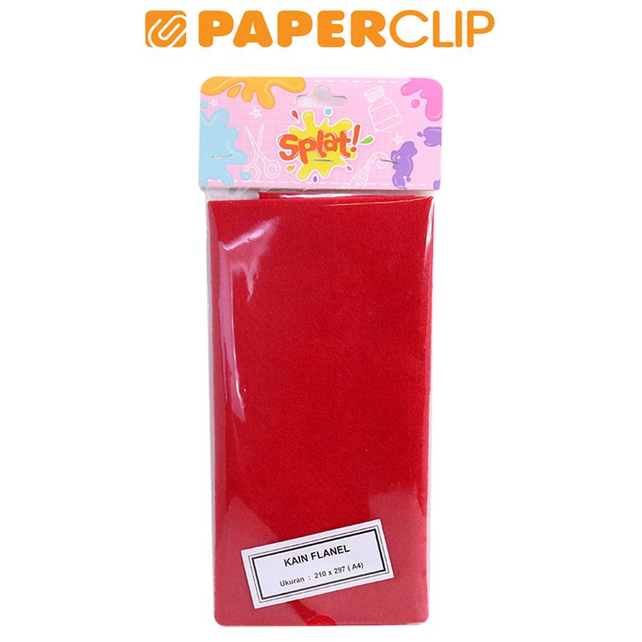 

KAIN FLANEL SPLAT A4 RED