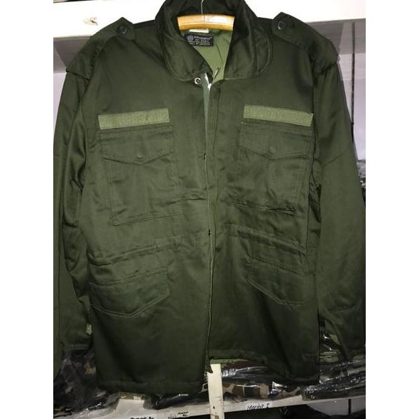 JAKET HIJAU ARMY / JAKET HIJAU KOREA - M