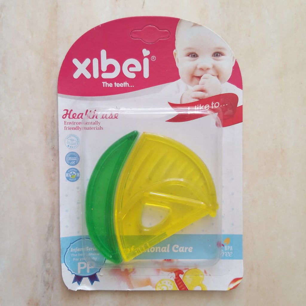 Xibei Teether Mainan Gigitan Bayi - Perahu Kuning