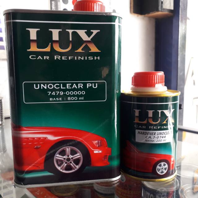 Clear lux unoclear gloss