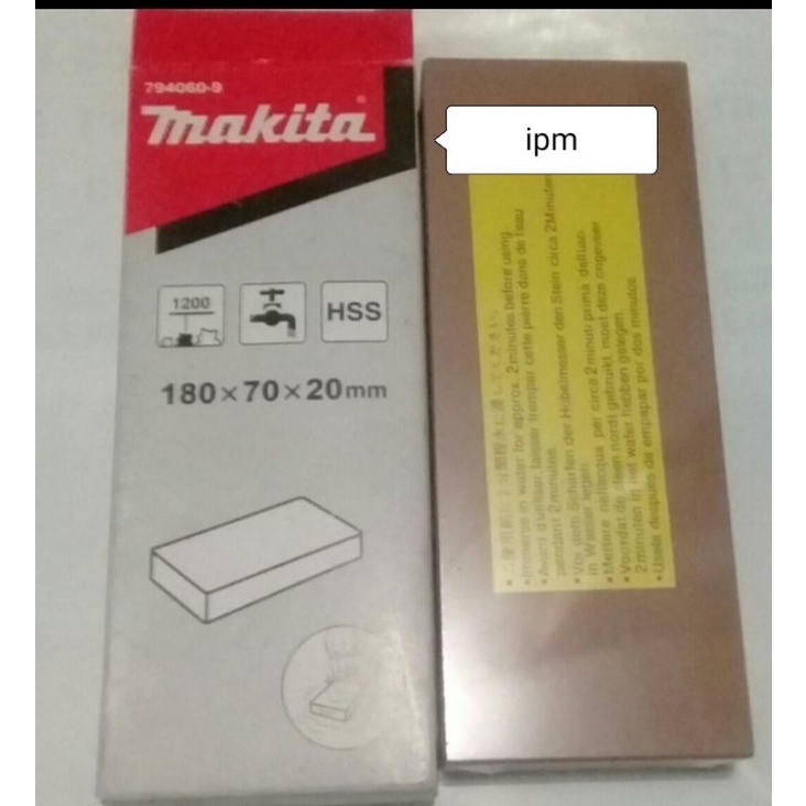 Batu asah pisau 6inch merk Makita