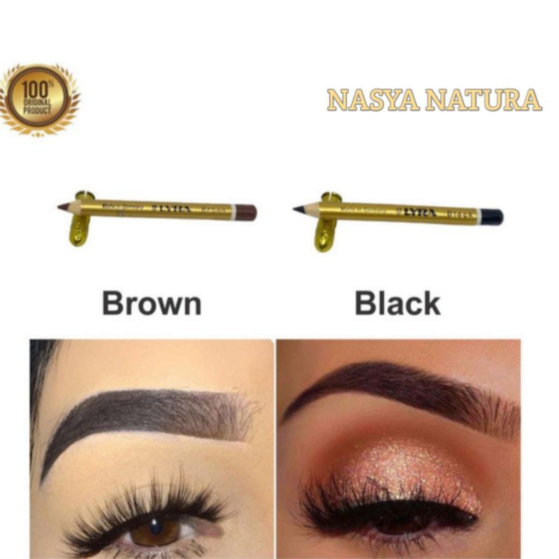 Pensil Alis Lyra Gold Celak Mata  Eyeliner