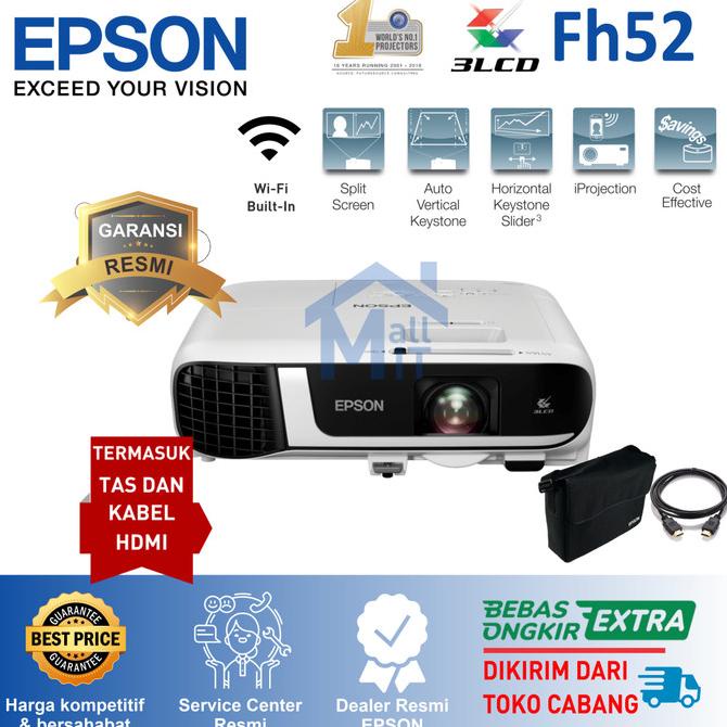 PROYEKTOR EPSON EB-FH52 EB FH52 EBFH52 PENGGANTI EPSON U42 Full HD Termurah