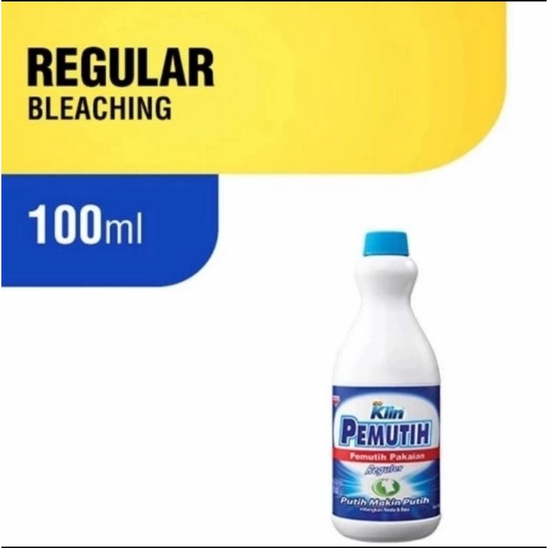 so klin pemutih pakaian botol kecil 100 ml