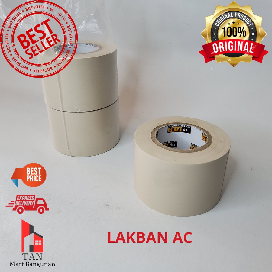 

Isolasi Lakban AC Murah Dengan Lem Lakban Pipa Selang AC Pembalut selang AC 2 Inch Grosir