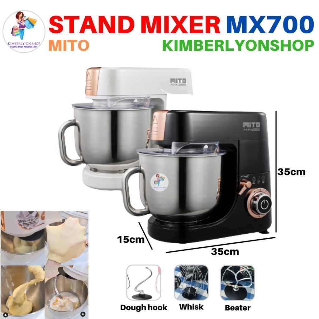 Stand Mixer Mito MX700 Standing Mixer 7 Liter