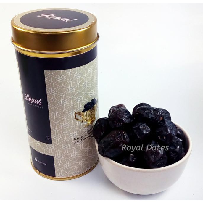 

Kurma Ajwa Al-Madinah Royal Dates Uk. 330Gr Mudikulo.Com1