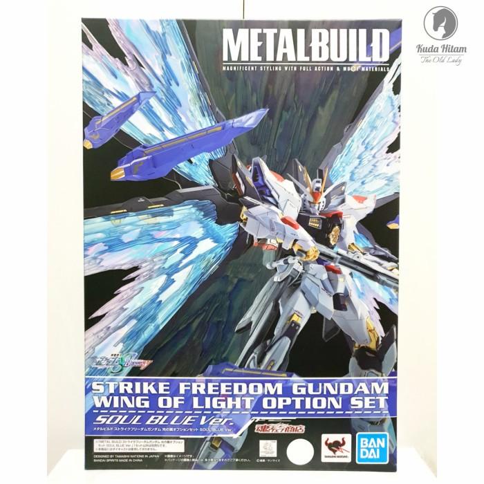 Metal Build Strike Freedom Gundam Wing Of Light Option Set Soul Blue
