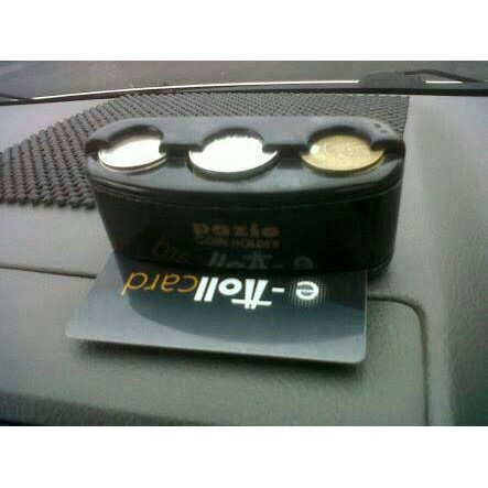 COIN HOLDER Tempat Koin di Mobil 3 slot / Tempat taruh kartu