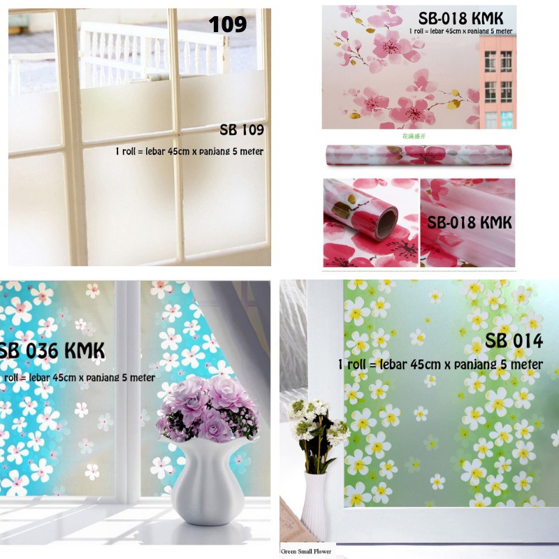 GD SUNBLAST KACA UK 5 METER X 45CM SB STICKER KACA SUNBLAST KACA   STICKER SETIKER WALLPAPER PINTU JENDELA KACA BUAT KAMAR MANDI DEKORASI DECOR DEKOR RUMAH WALPAPER SANBLAST WELPEPER SANBLAS SUNBLAST SUNBLAS LEMARI MOTIF POLOS BUREM BURAM KOTAK DAUN BUNGA