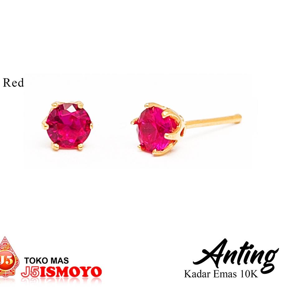 Jangan Ketinggalan order..  Anting Emas Tindik Dewi Batu Warna J5 Ismoyo