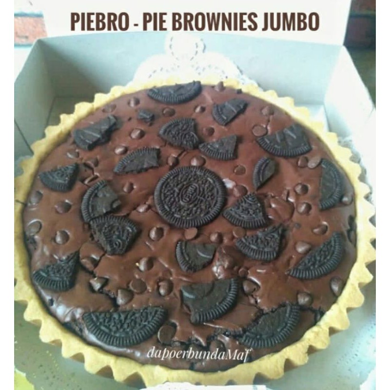 

Pie Brownies Jumbo by Evellyne Kitchen