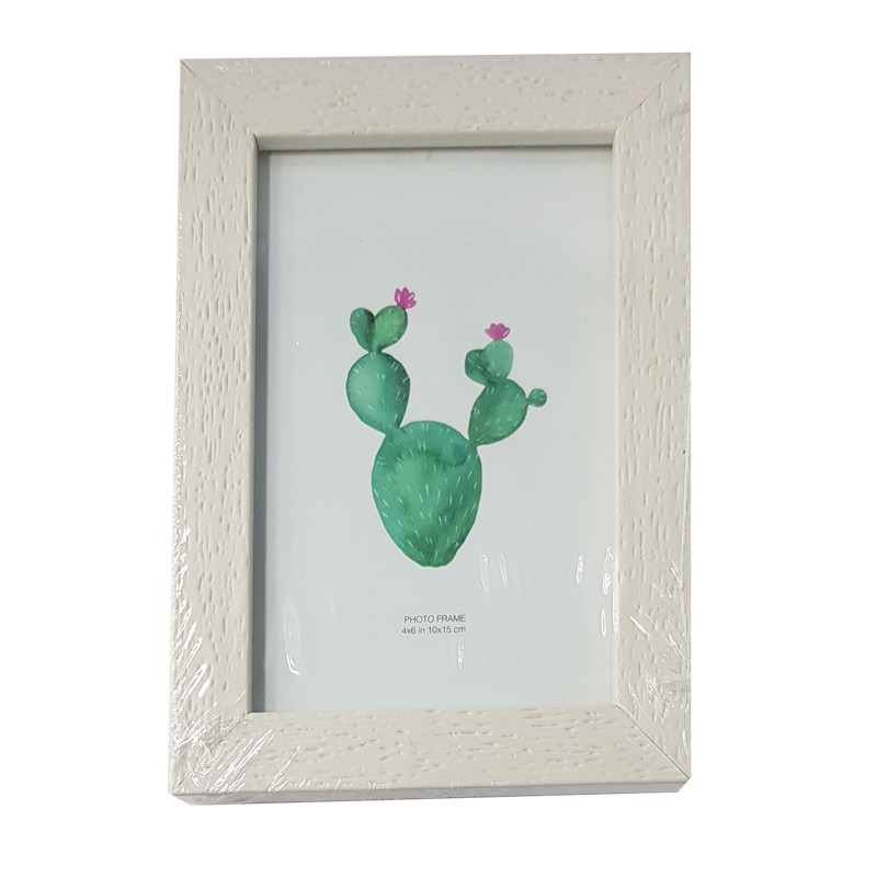 

JYSK Bingkai Foto Photo Frame Stil 4X6CM White