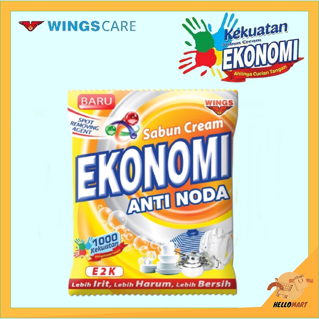 ORIGINAL Sabun Cream Ekonomi Anti Noda Bag 1850gr / Sabun Colek Ekonomi 2kg / HELLOMARTID