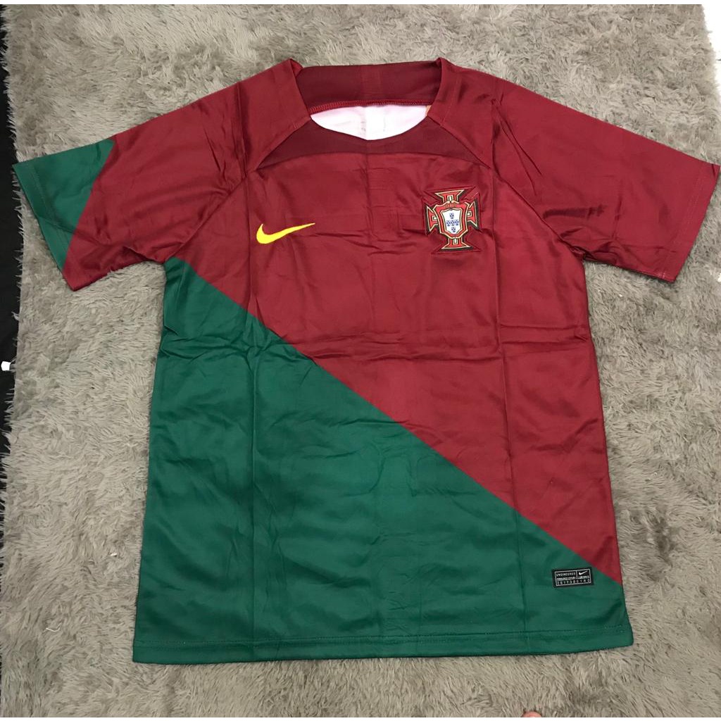 Jersey bola portugal home 2022 - 2023 grade ori