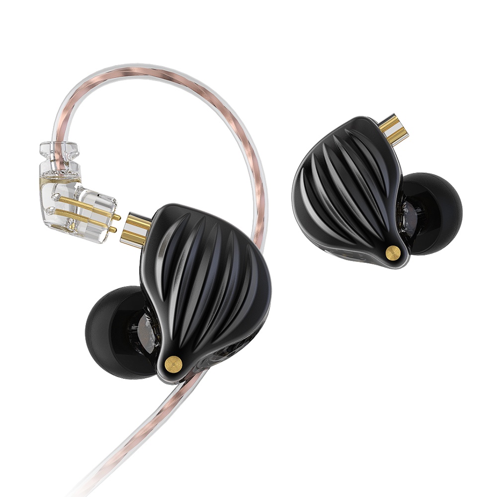 Qkz ZXK Headset Earphone In-Ear Dynamic HIFI Heavy Bass Noise Canceling Untuk DJ / Olahraga