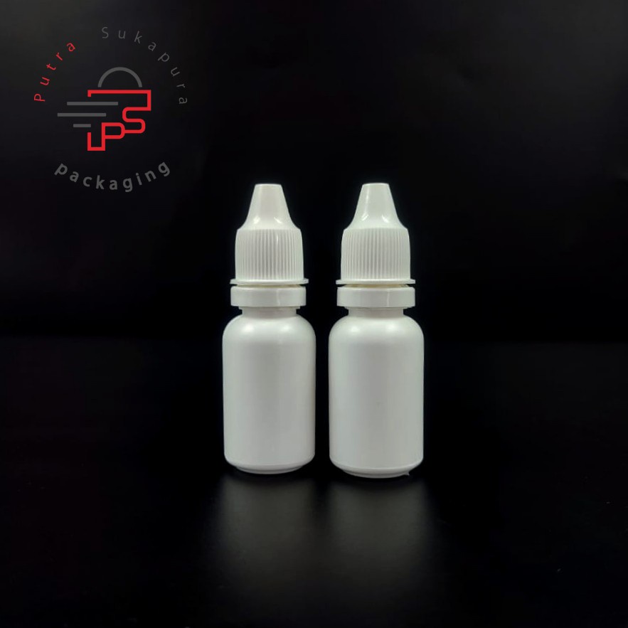 BOTOL TETES 15 ML PUTIH SEGEL / BOTOL TETES 15 ML / BOTOL TETES MATA 15ML SEGEL