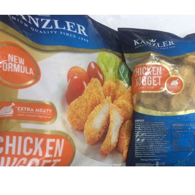 Chicken Nugget Naget Ayam KANZLER - Extra Meaty