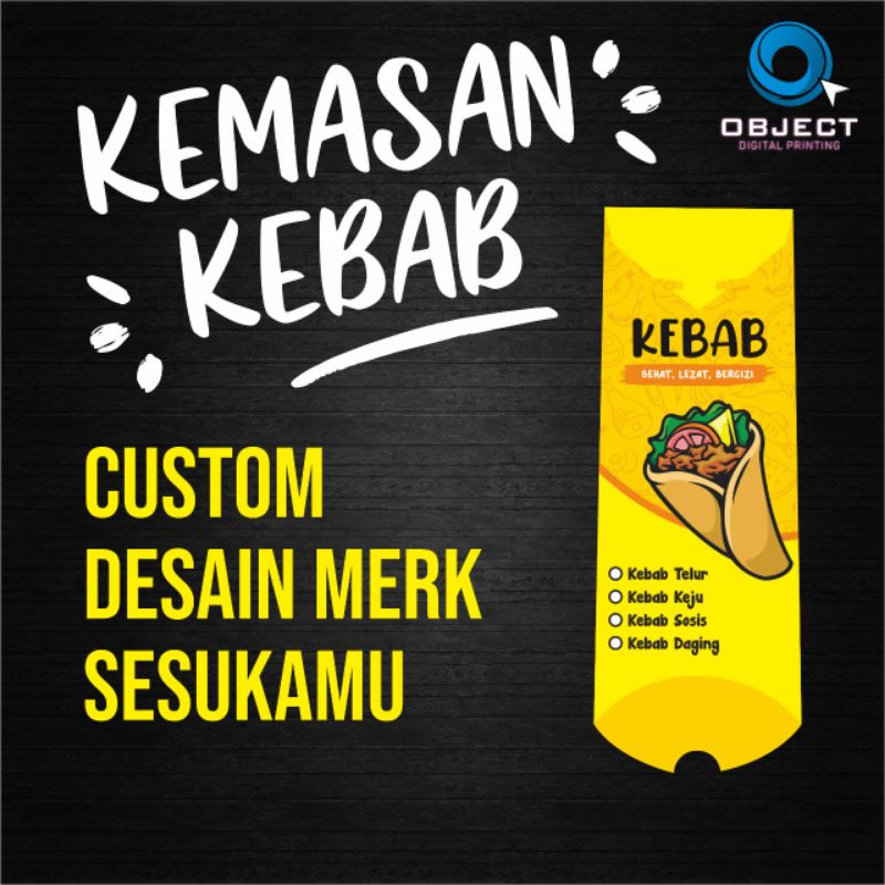 Jual Packaging Kebab Custom Kemasan Kebab Murah Indonesia|Shopee Indonesia