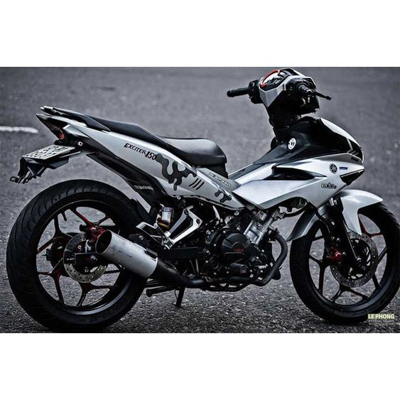 decal yamaha jupiter mx king 150 putih simple