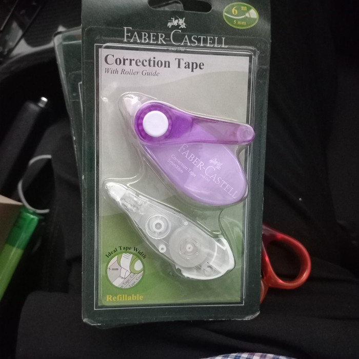 

Sale Correction Tape Faber Castell Qjr-506 (Free Refill) Hot Sale