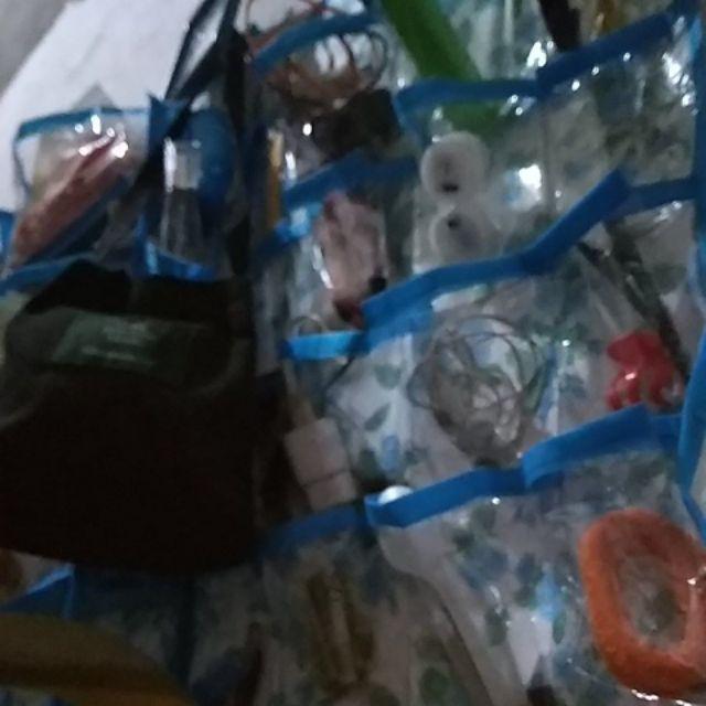 Promo Murah Set 5in1 Rak Gantung Motif Bunga Non Resleting Kualitas