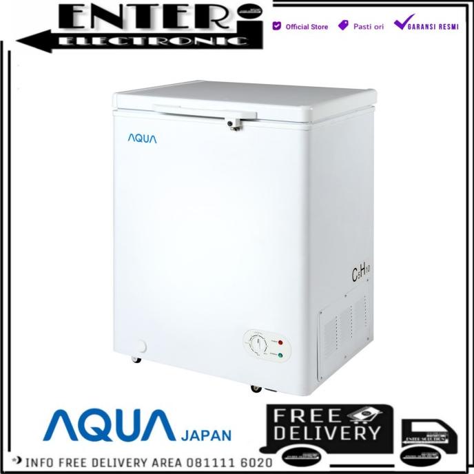 AQUA JAPAN AQF120FR - CHEST FREEZER AQUA SANYO 120 LITER AQF 100FR