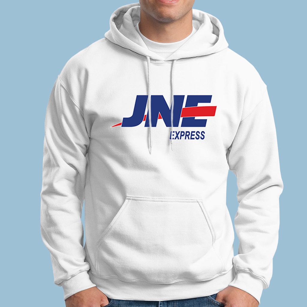 Sweater Hoodie JNE EXPRESS Bahan Tebal Lembut dan Nyaman