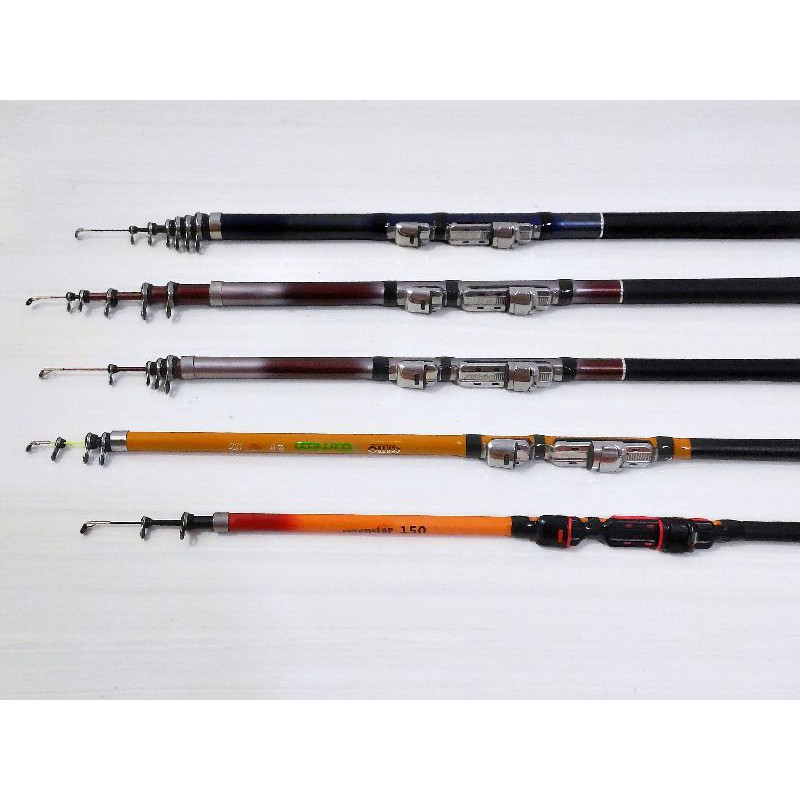 Joran Udang Lentur antena/ Joran Teleskopik udang Lentur