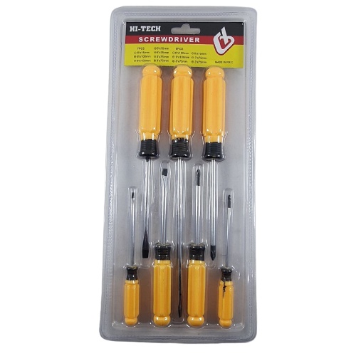 Obeng Set 7 in 1 Screwdriver Plus Minus 7pcs