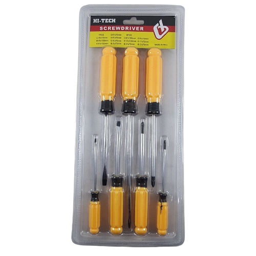 Obeng Set 7 in 1 Screwdriver Plus Minus 7pcs