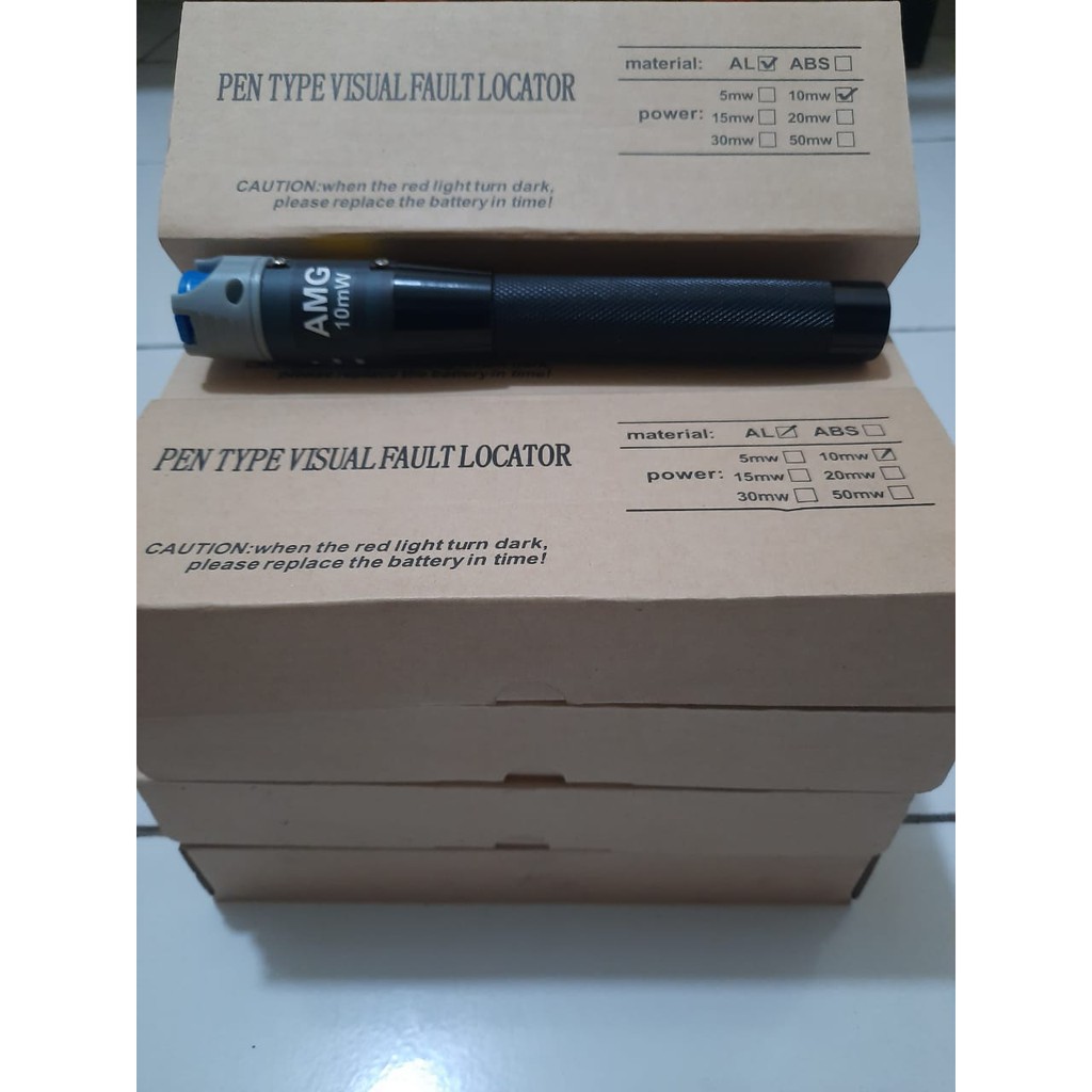 VFL 10MW / Visual Fault Locator 10km Senter / Laser Kabel Fiber Optik FTTH