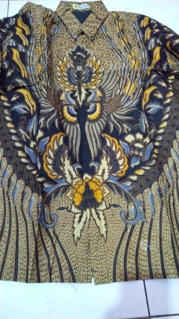 Batik Jayanegara Full Furing Lengan Panjang Katun Halus Sragenan Ori Solo