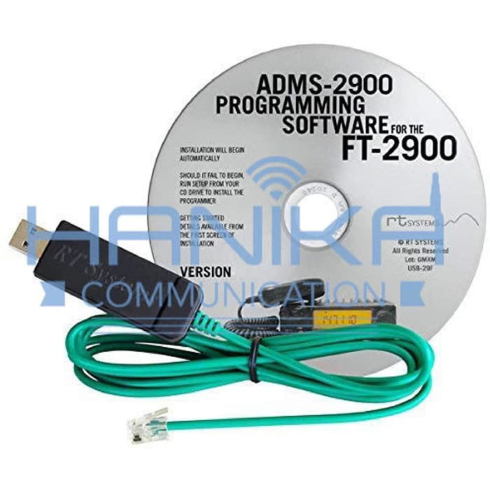 Yaesu ADMS-2900 Kabel Program USB n Software Ori FT2900 FT2980 FT-2900