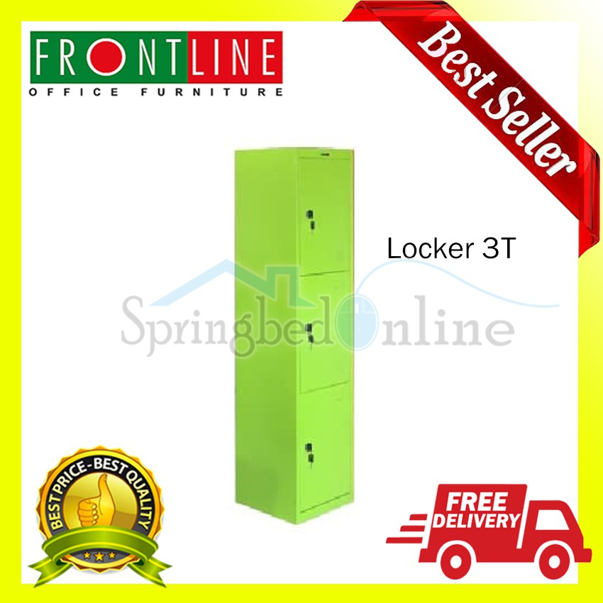 Locker Besi 3 Pintu FRONTLINE - Locker 3T