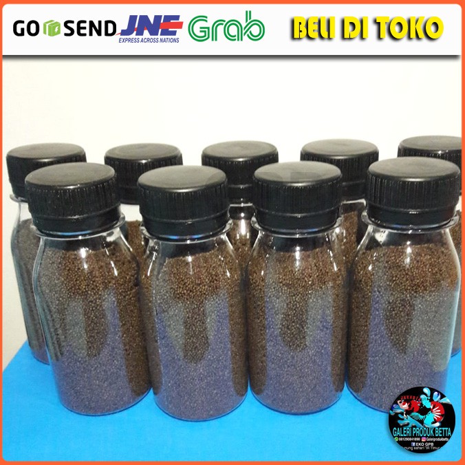 Pakan Ikan Cupang Makanan Ikan Cupang Botolan Pelet Ikan Cupang Pakan Ikan Hias Pakan Cupang Kemasan