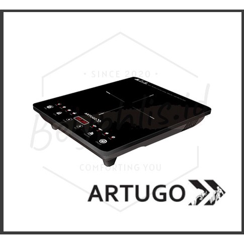 CI 1300 AB | Kompor Listrik Induksi Portable Artugo | Temperred Glass