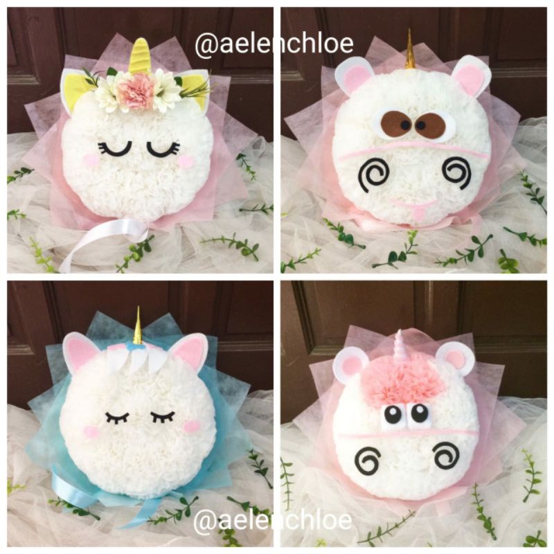 Bouquet karakter size Small 20cm / Kado ultah wisuda / Bouquet bunga wisuda / Bunga boneka wisuda / 