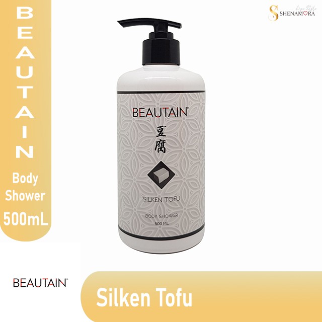 Beautain Silken Tofu Body Shower | Sabun Mandi 500 mL